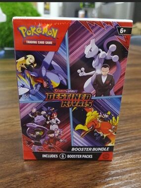 Pokémon TCG Scarlet & Violet Destined Rivals Booster Bundle - Red/Purple